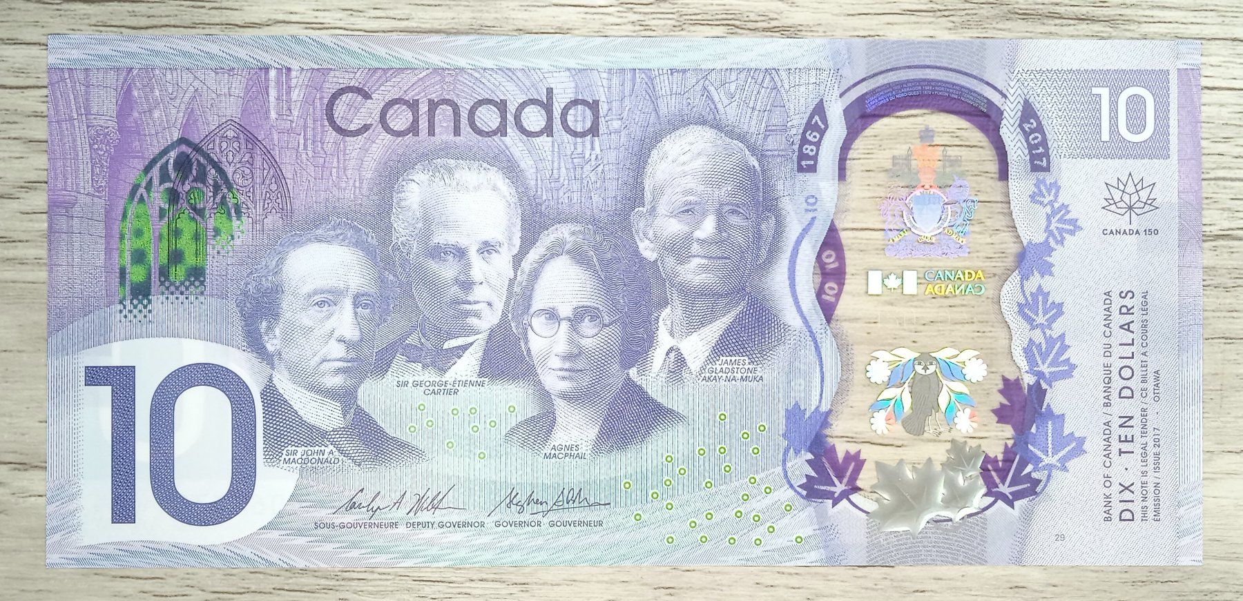 Banconote: Canada 10 Dollars Polymer Commenorative UNC – Nuovo (secondo la descrizione) da Cousset venduto da Patricio77
