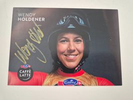 Autogrammkarte Wendy Holdener Originalunterschrift