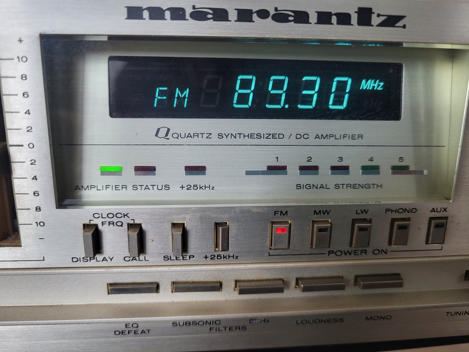 Marantz Receiver: 1982er marantz Stereo-Receiver SR8100 DCL, & (Boxen-)Kabel – Gebraucht aus Zürich von jenxx 2