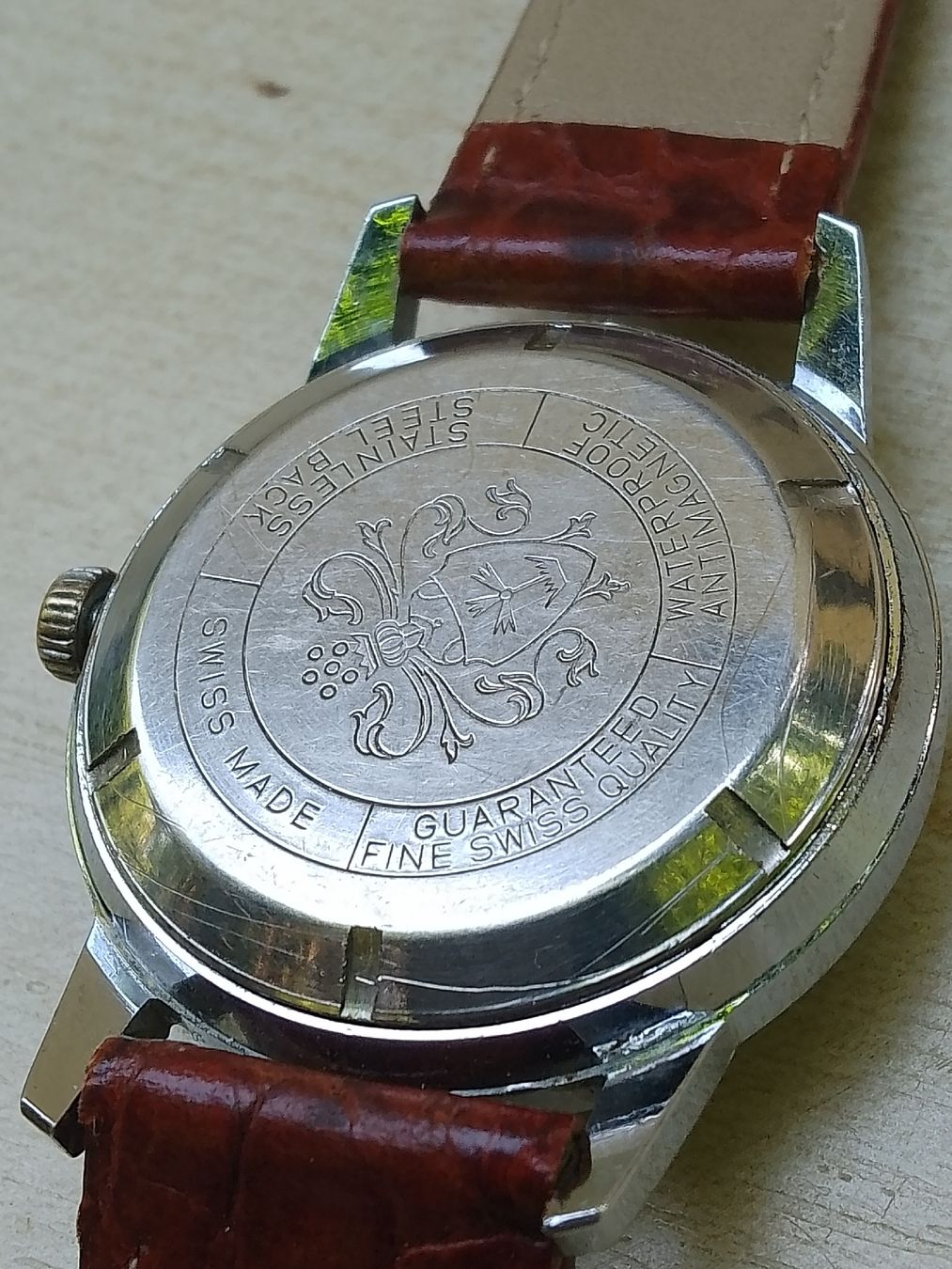 Swiss Orologi: Diantus De Luxe 35mm handaufzug läuft – Usato da Agno venduto da sam2608 5