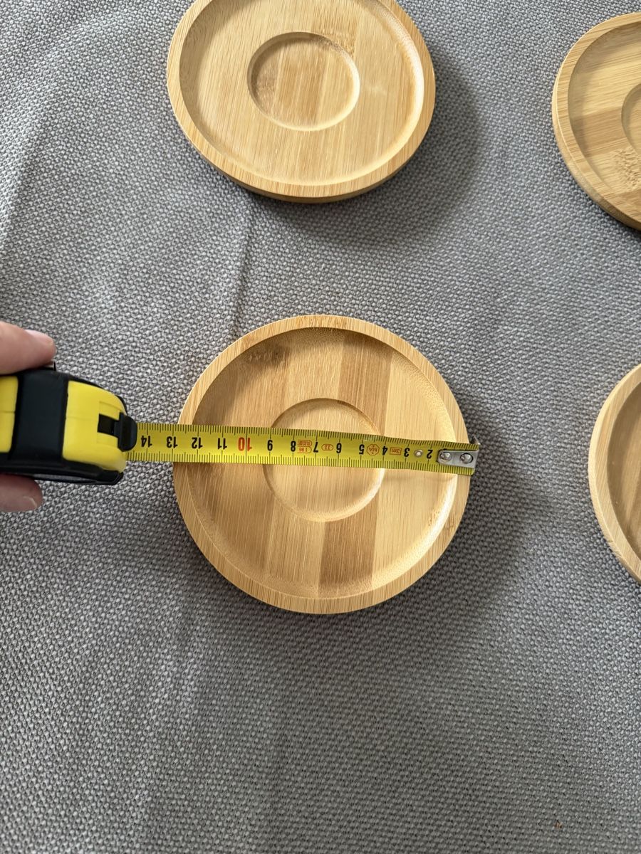 Sottobicchieri: Sottobicchieri bambù set 4 pezzi diametro 10cm nuovi – Nuovo (secondo la descrizione) da Lugano venduto da can_xdd8 1
