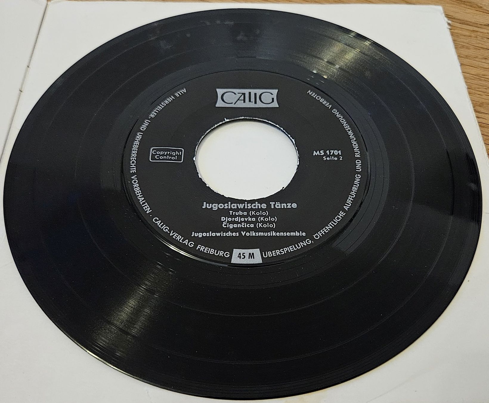 Dischi in vinile: Vinyl-Single Jugoslawische Tänze – Usato da Schaffhausen venduto da asyouwestley 3