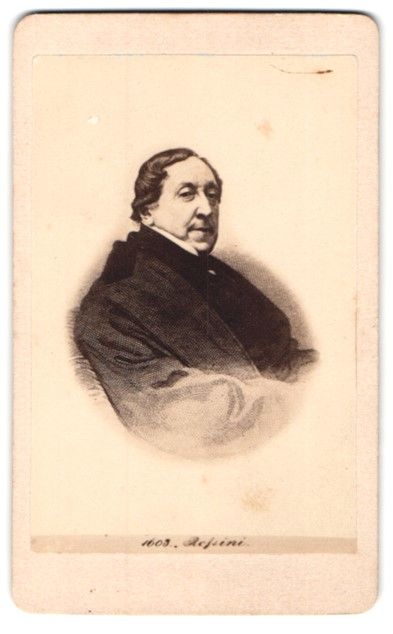 Photos & affiches: Fotografie Komponist Giachino Rossini – D'occasion à Berlin par bartko-reher