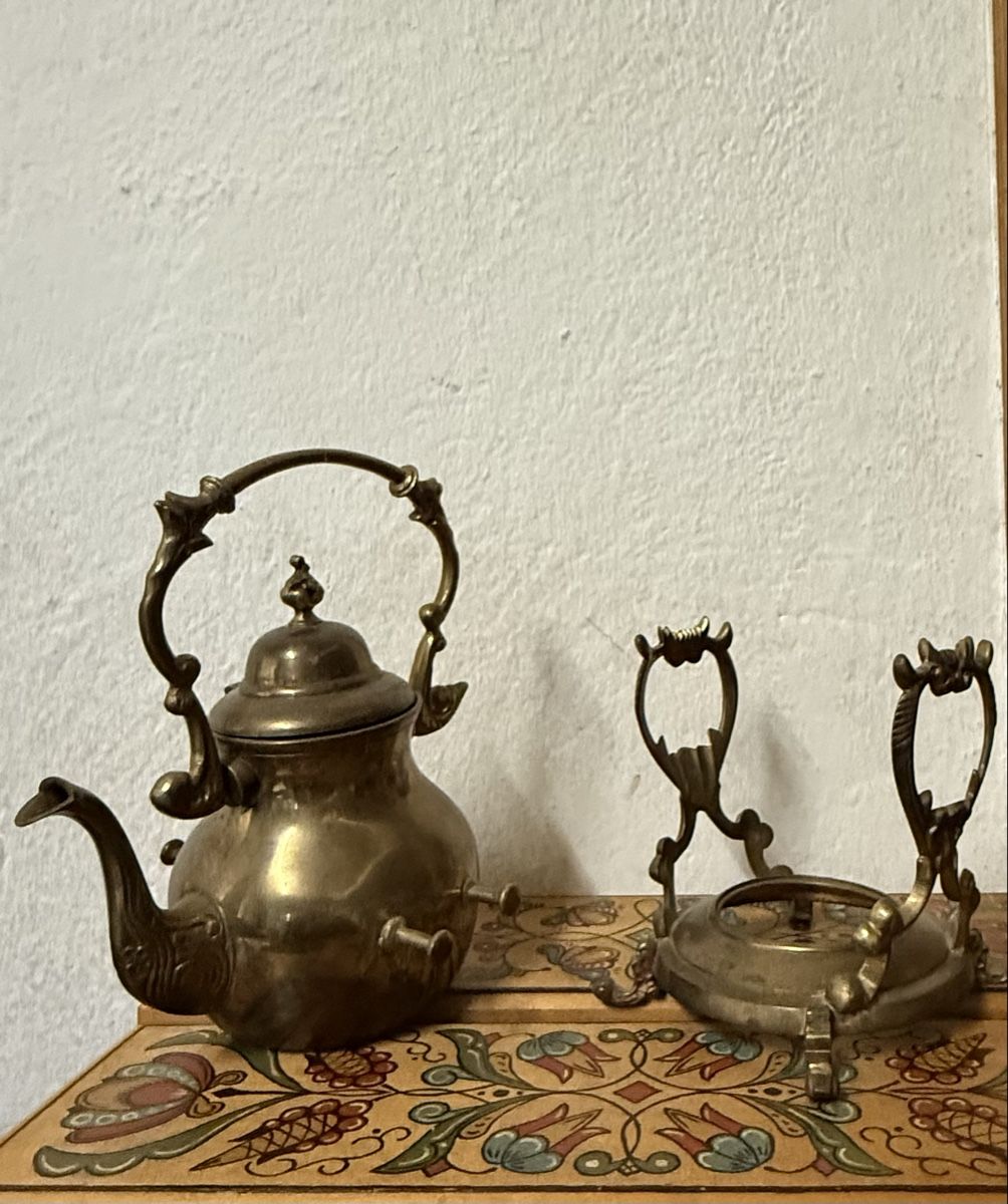 Teekanne Mit Stovchen Vintage