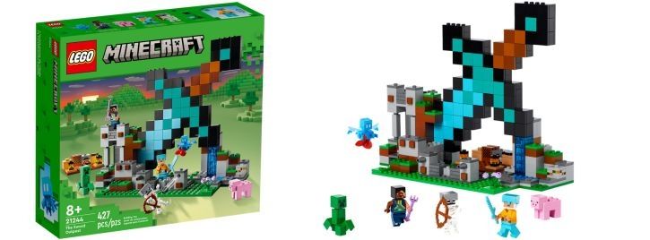 Lego Spielzeuge: Lego Minecraft Das Schwert-Aussenposten 21244 – Neu (gemäss Beschreibung) aus Steinen von Spooky100