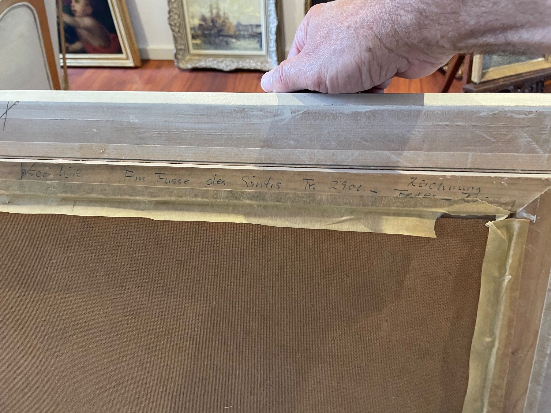 Dipinti: Wunderschönes, grosses Orginalgemälde von Walter Dick - Top! – Usato da Fidaz venduto da KunstsammlerGR60 5