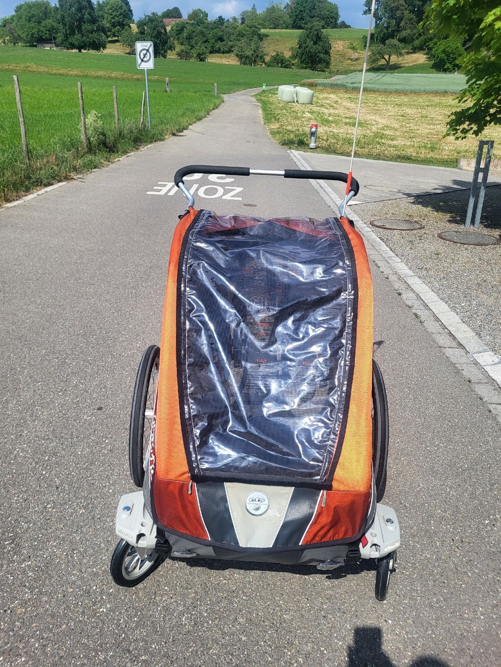 Thule Rimorchi: Thule Chariot Cougar 2 Veloanhänger – Usato da Gutenswil venduto da yve16 2