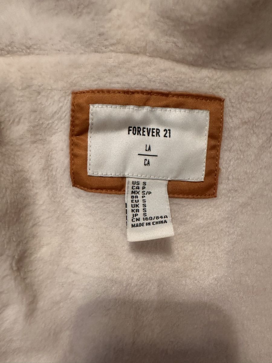 Jacken: Herbstjacke Teddyfutter Gr. S Forever21 Übergangsjacke – Neu (gemäss Beschreibung) aus Winterthur von whatdreamz 3