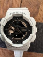 Casio G-Shock Uhr weiss schwarz gold gebrauchter Zustand