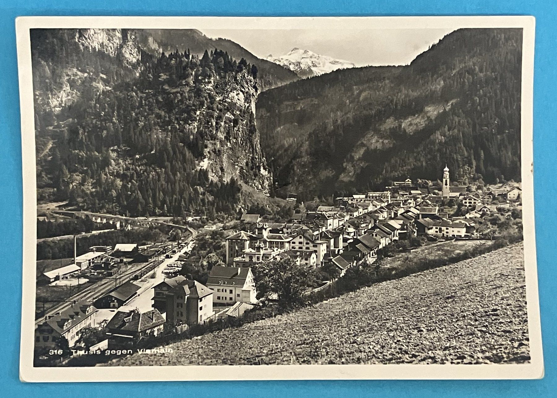 Cartoline postali: THUSIS GEGEN VIAMALA – Nuovo (secondo la descrizione) da Oberwil BL venduto da SALOB