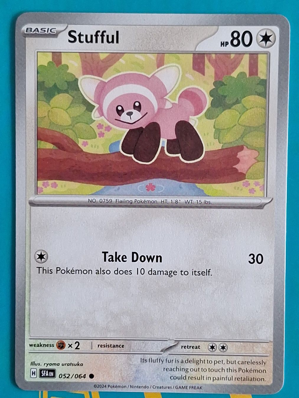 Pokémon Carte collezionabili: Stufful - Pokemon Shrouded Fable - #7 – Usato da Altstätten SG venduto da GGsGameshop