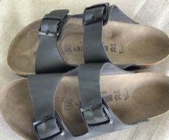 Birkenstock Arizona Sandalen schwarz Grösse 39 wie neu