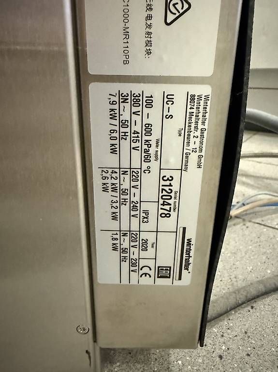 Lavastoviglie: Winterhalter Gläser-Spülmaschine UC-S – Usato da Brugg AG venduto da lali88 3