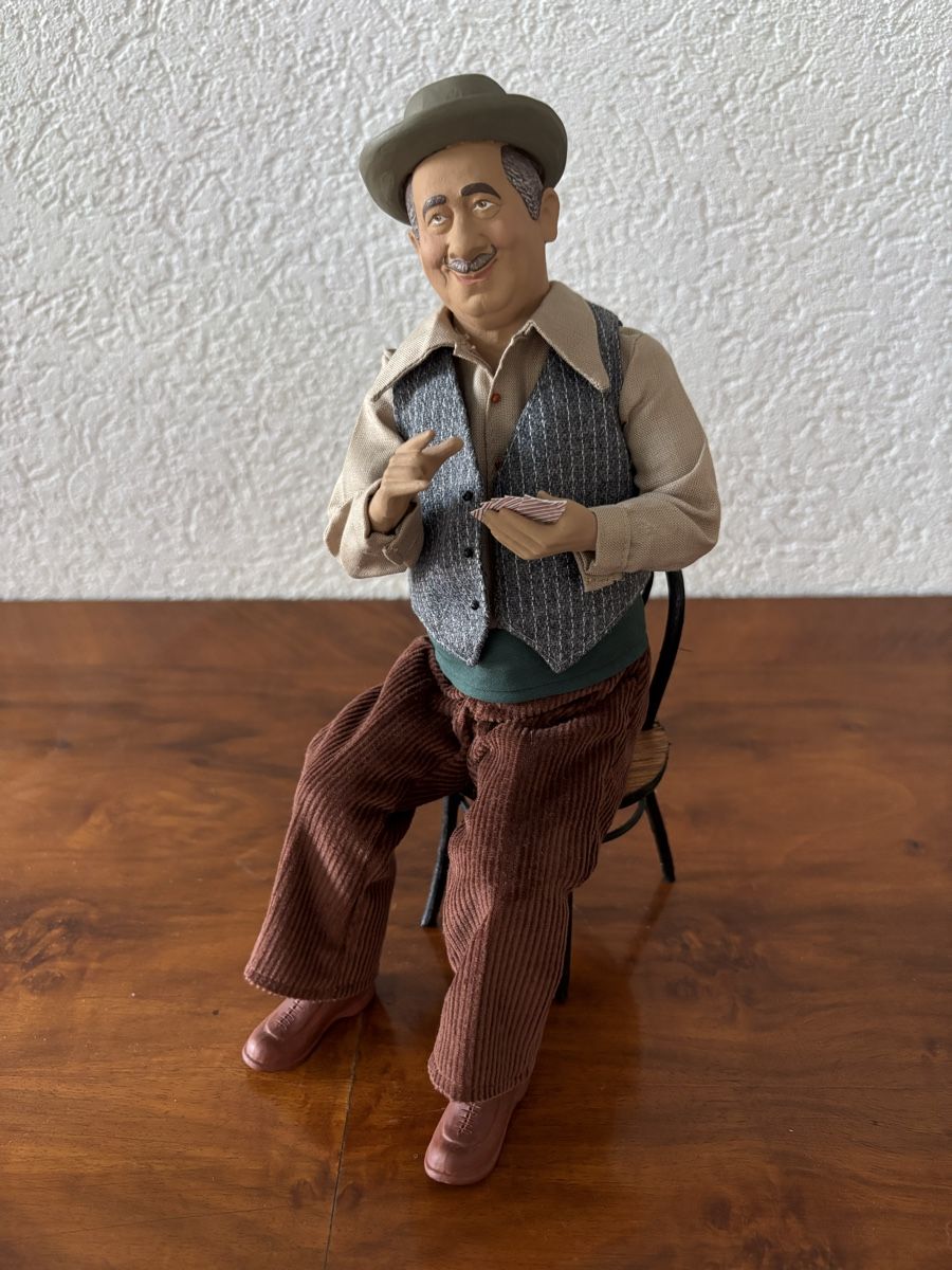 Statuette: Santons Pagnol, La partie de carte – Usato da Chénens venduto da elomedc 7
