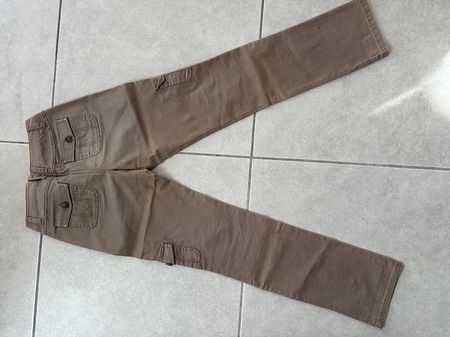 Pantalon femme Kaki T 36