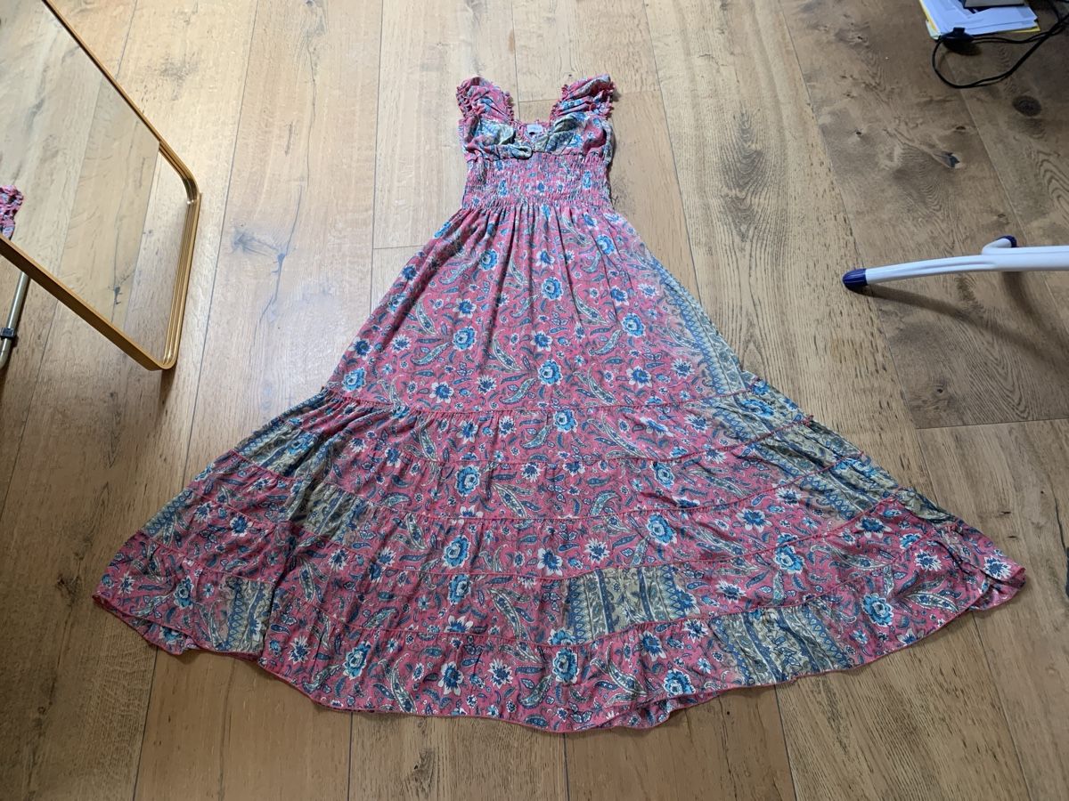 Vestiti: Indara Kleid, Seide-/Polyester, M/L – Usato da Thierachern venduto da reten