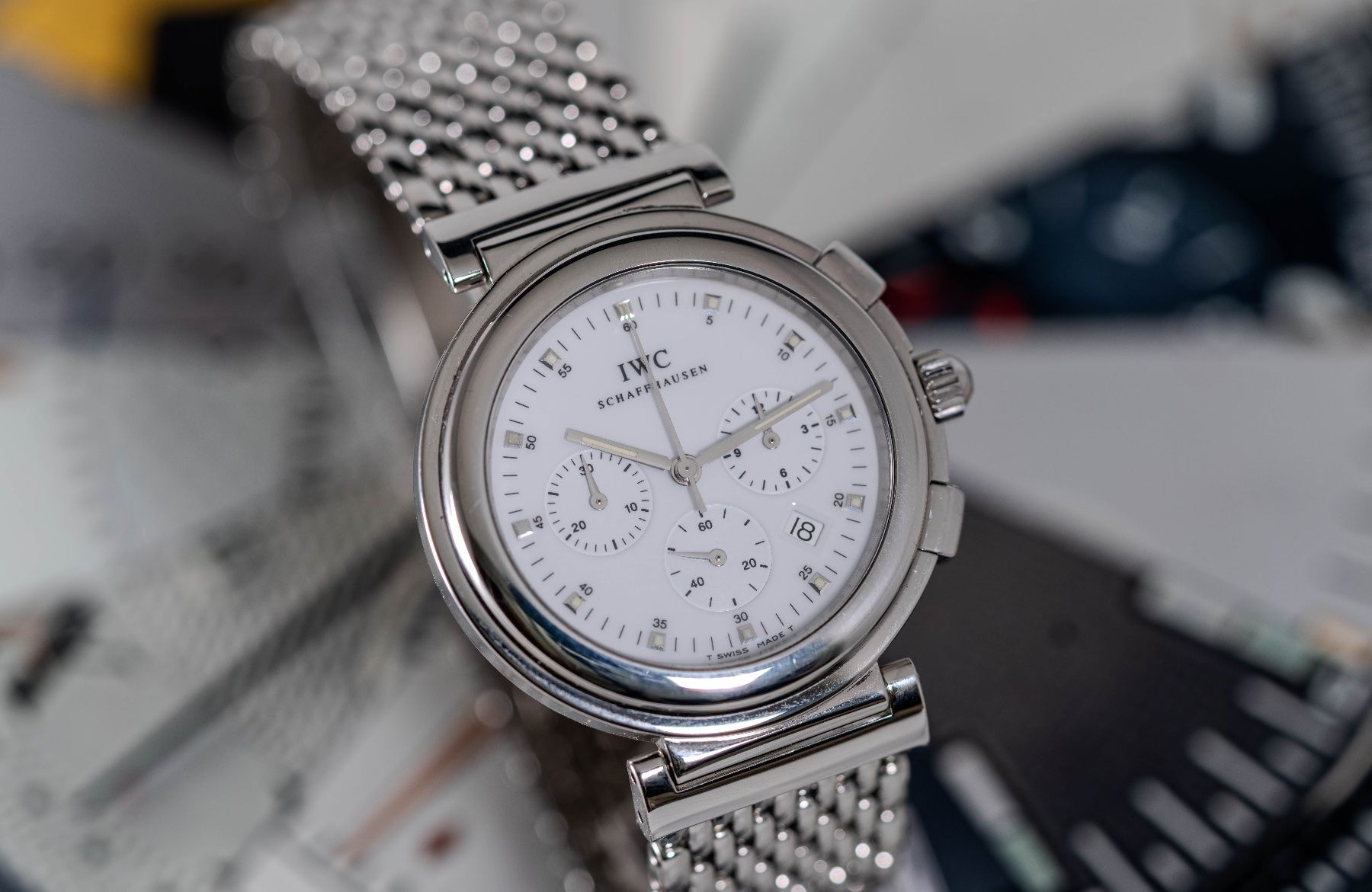 Universal Genève Orologi: IWC Schaffhausen da vinci Chronograph – Usato da Genève venduto da Hiakoo 1