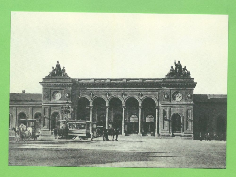 Cartoline postali: Basel Centralbahnhof, Rössli-Omnibuss – Usato da Zürich venduto da t24_de