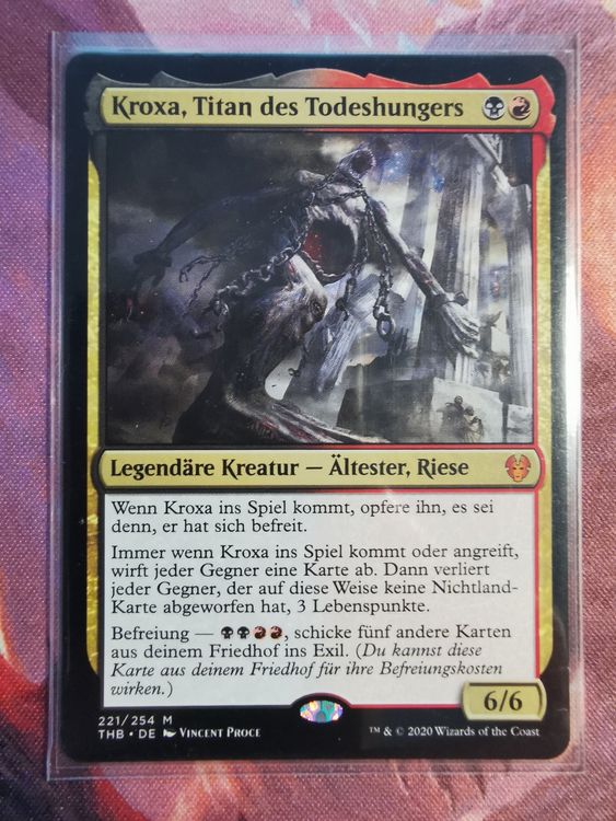 Kroxa, Titan of Death's Hunger (M0221) Magic the Gathering | Kaufen auf ...