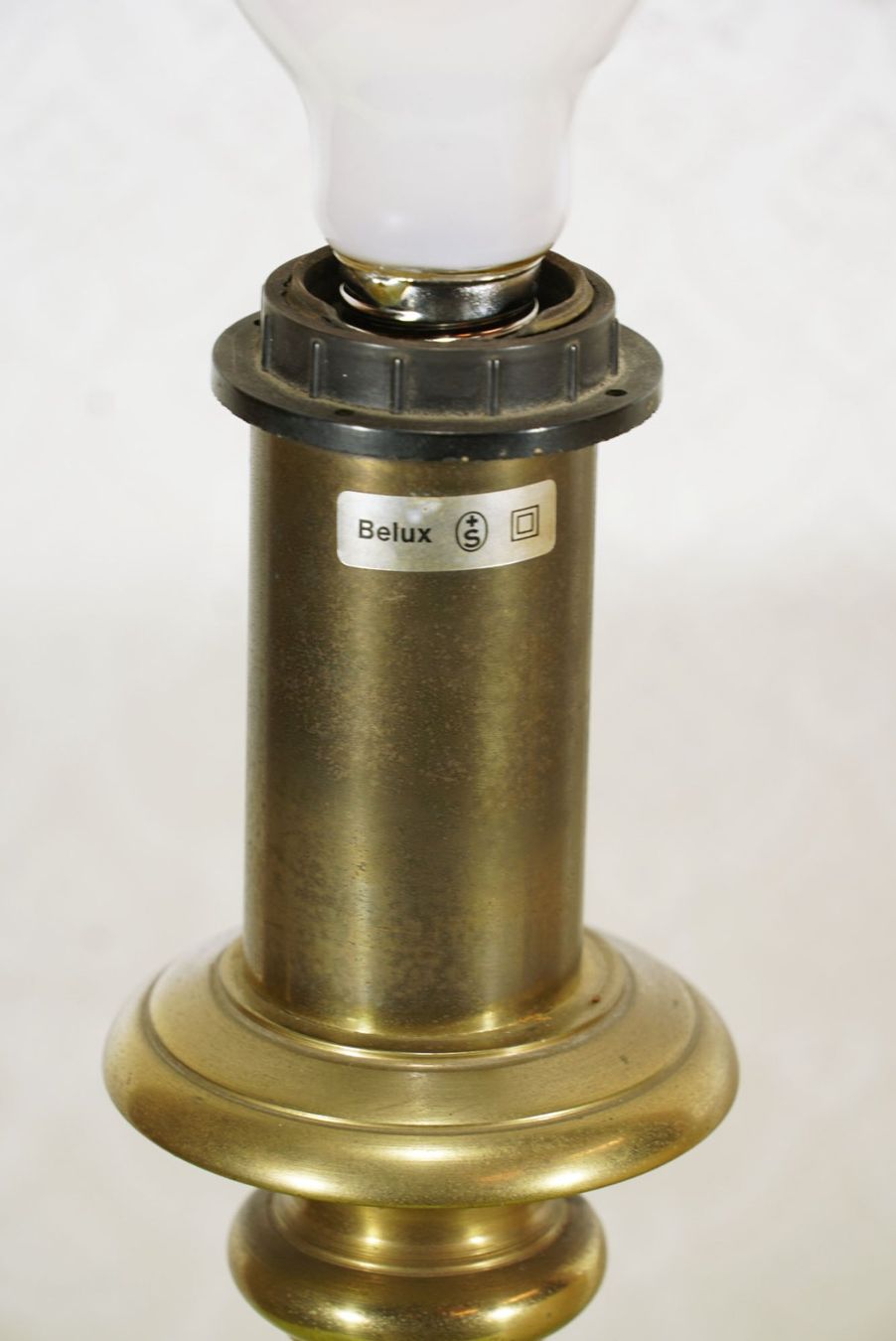 Belux Lampade: grosse Belux Messing Tischlampe - Stehlampe – Usato da Meggen venduto da Trouvaillen 5