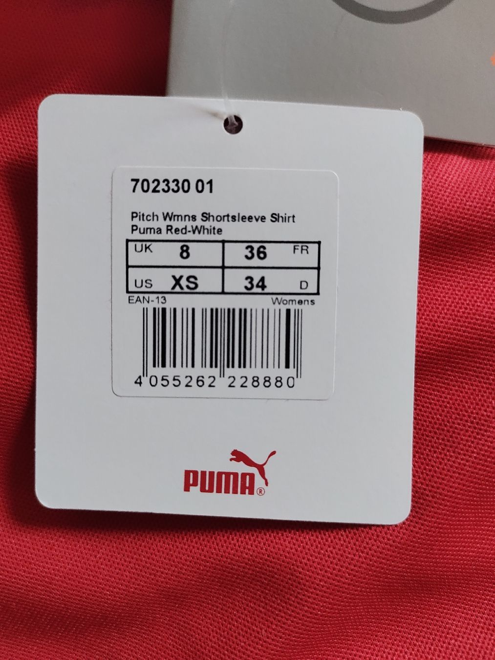 Puma T-Shirts: Puma Red-White Shirt W, Gr. XS – Neu und originalverpackt aus Bern von blu123 2