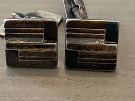 Vintage Manschettenknöpfe 835 Silber