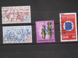 DDR 1969 Frauenkongress / Briefmarkenausstellung gest