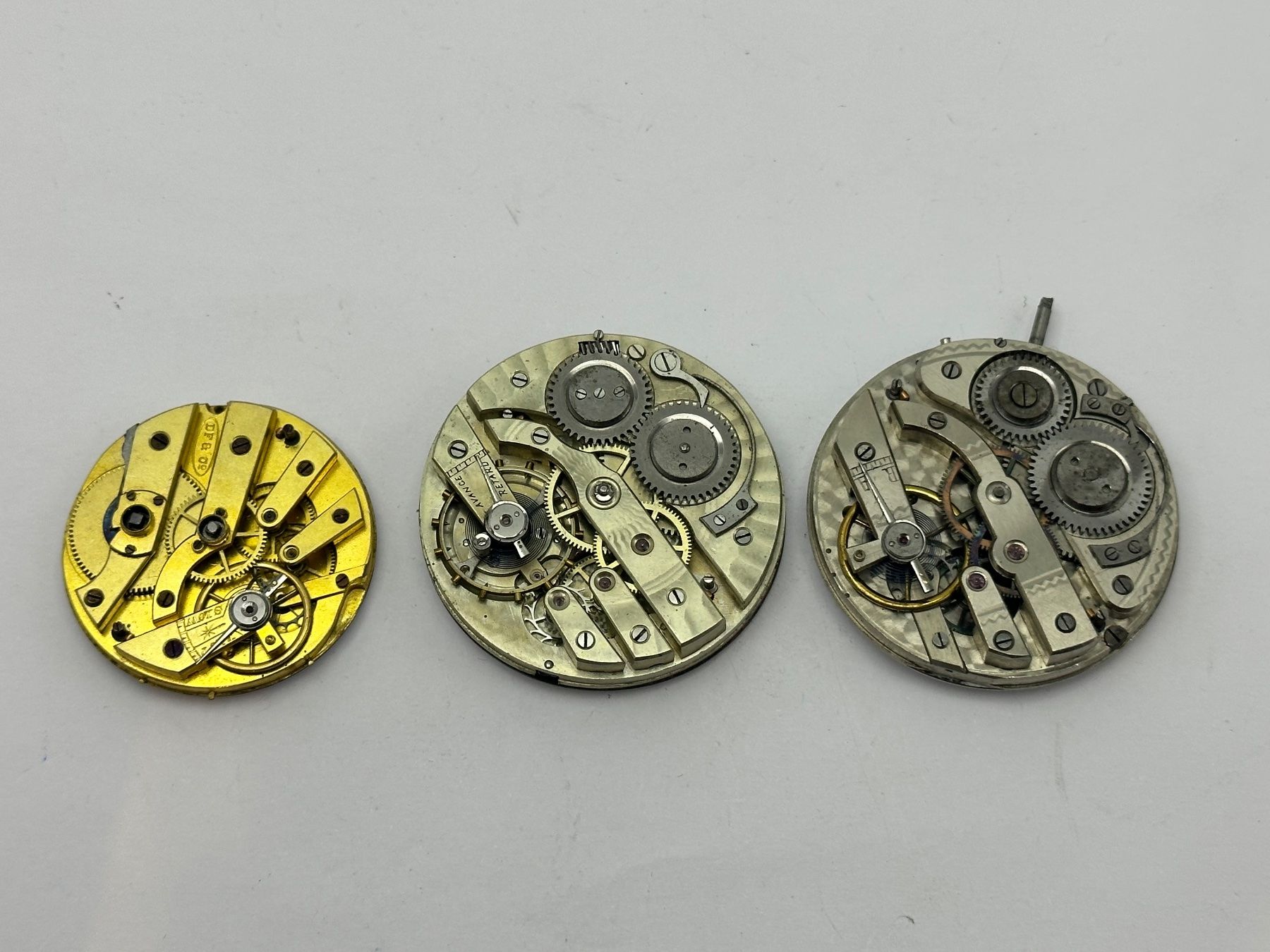 Orologi: 3 Taschenuhr Werke – Usato da Brüttisellen venduto da AlphaOmega05 1
