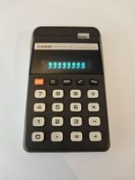 Casio Personal M-1 – Vintage Taschenrechner 70er