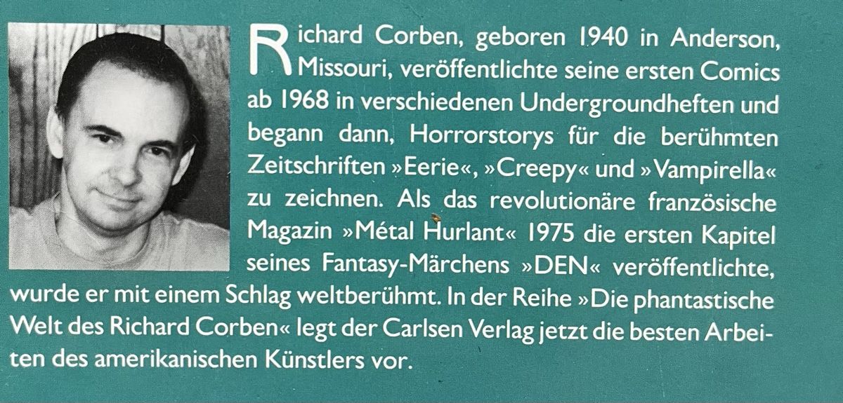 Fumetti: 4 Erwachsenen Comics von RICHARD CORBEN – Usato da Densbüren venduto da lana79 2