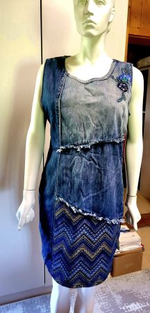 Original Desigual Jeanskleid 44