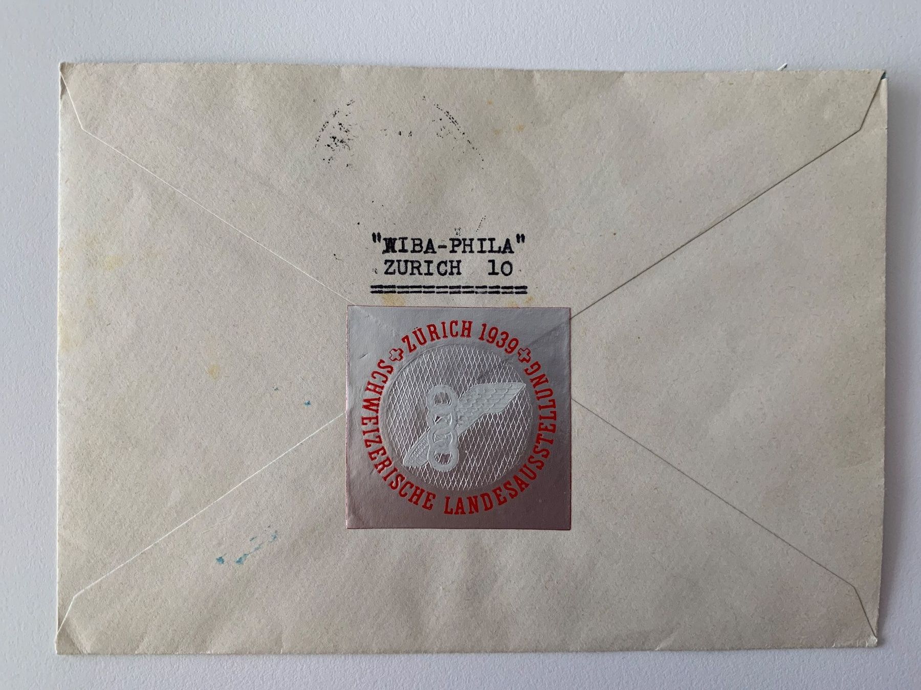 Alle Briefmarken: 1938 Tag der Briefmarke schönes Brieflein mit Vignette – Gebraucht aus Willisau von Repfuesch 1