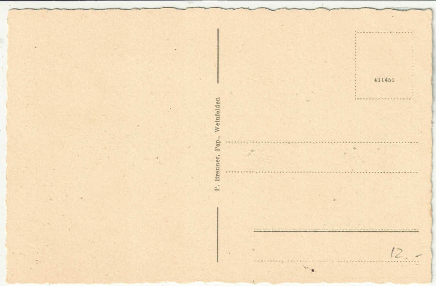 Cartoline postali: Weinfelden - Stadtpartie – Usato da Ettingen venduto da Kartenplanet 1