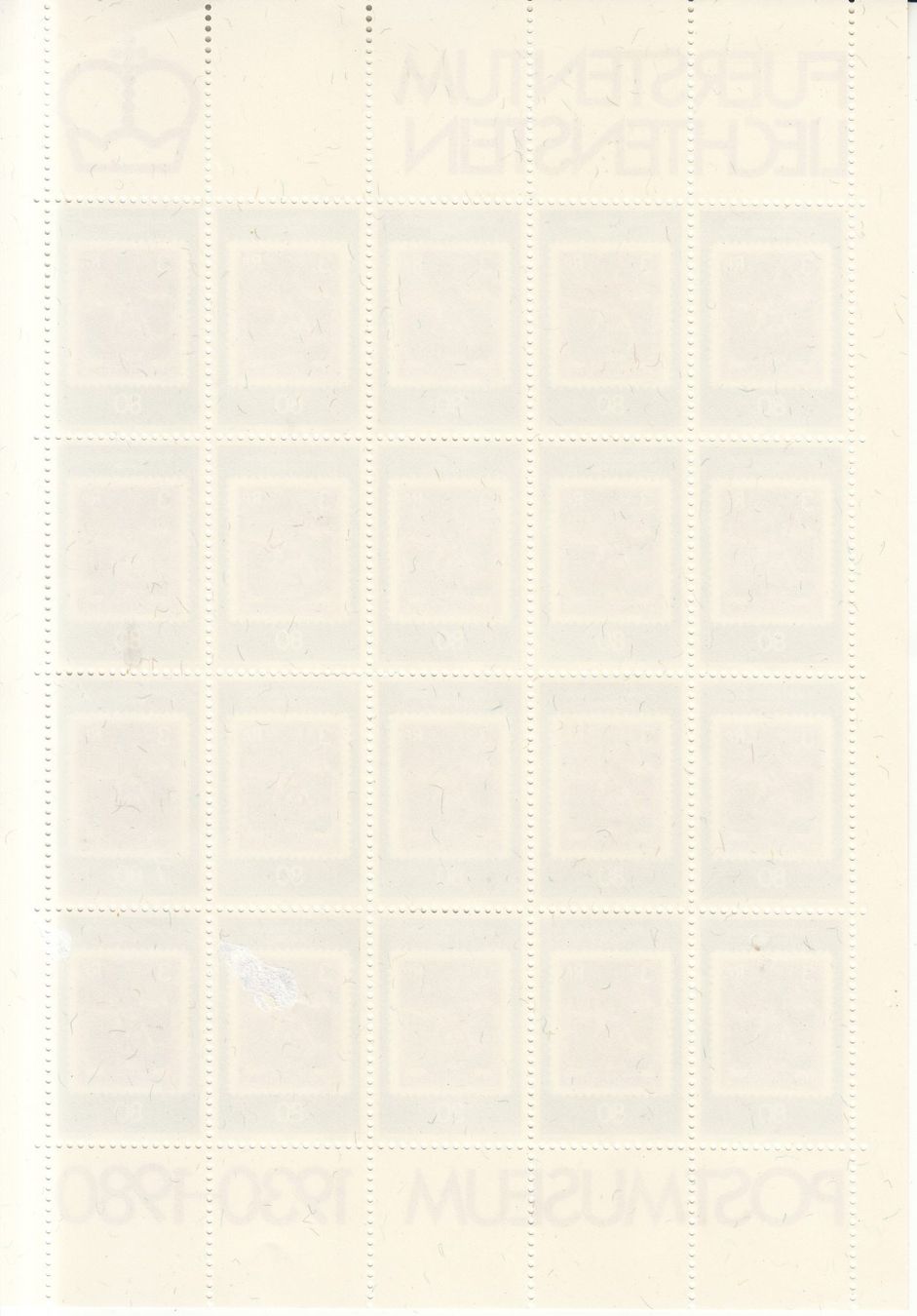 Tutti i francobolli: LBK 688 Originalbogen 1. Auflage * – Usato da Bürglen TG venduto da StampGraf 1