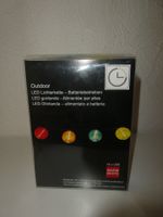 LED Lichterkette Outdoor 10 LED warmweiss batteriebetrieb