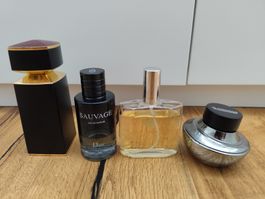 Parfum Set Dior Sauvage Bvlgari Gem Baldassarini gebraucht