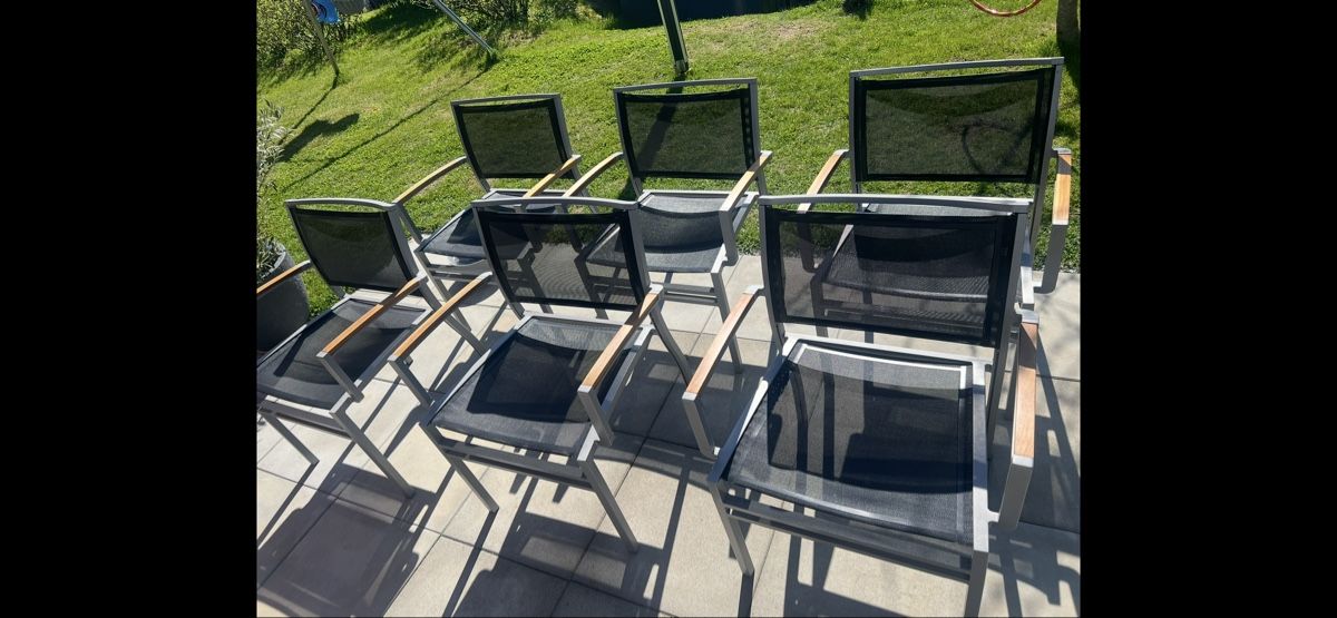 Kettal Sedie: Gartenstuhl Kettal 6 Stück – Usato da Boswil venduto da jt71 1