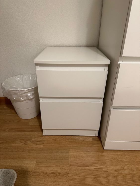 Kommode Mit 2 Schubladen, Weiss, 35x49 Cm, Ikea Kullen | Kaufen Auf Ricardo