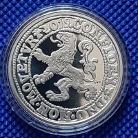 1 oz Silver 999 Netherlands 2019 Lion Dollar Restrike RARE