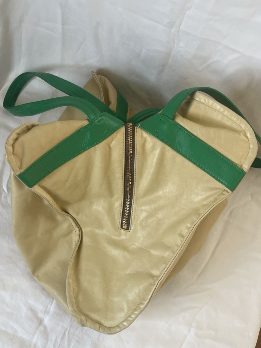Marni Borse: Marni Tasche Leder Beige Grün – Usato da Küsnacht ZH venduto da joe_v6z5 5