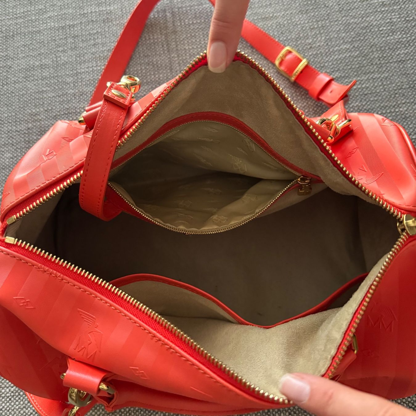 Maison Mollerus Borse da donna: Handtasche Maison Mollerus orange – Nuovo (secondo la descrizione) da Kloten venduto da 20RM 5