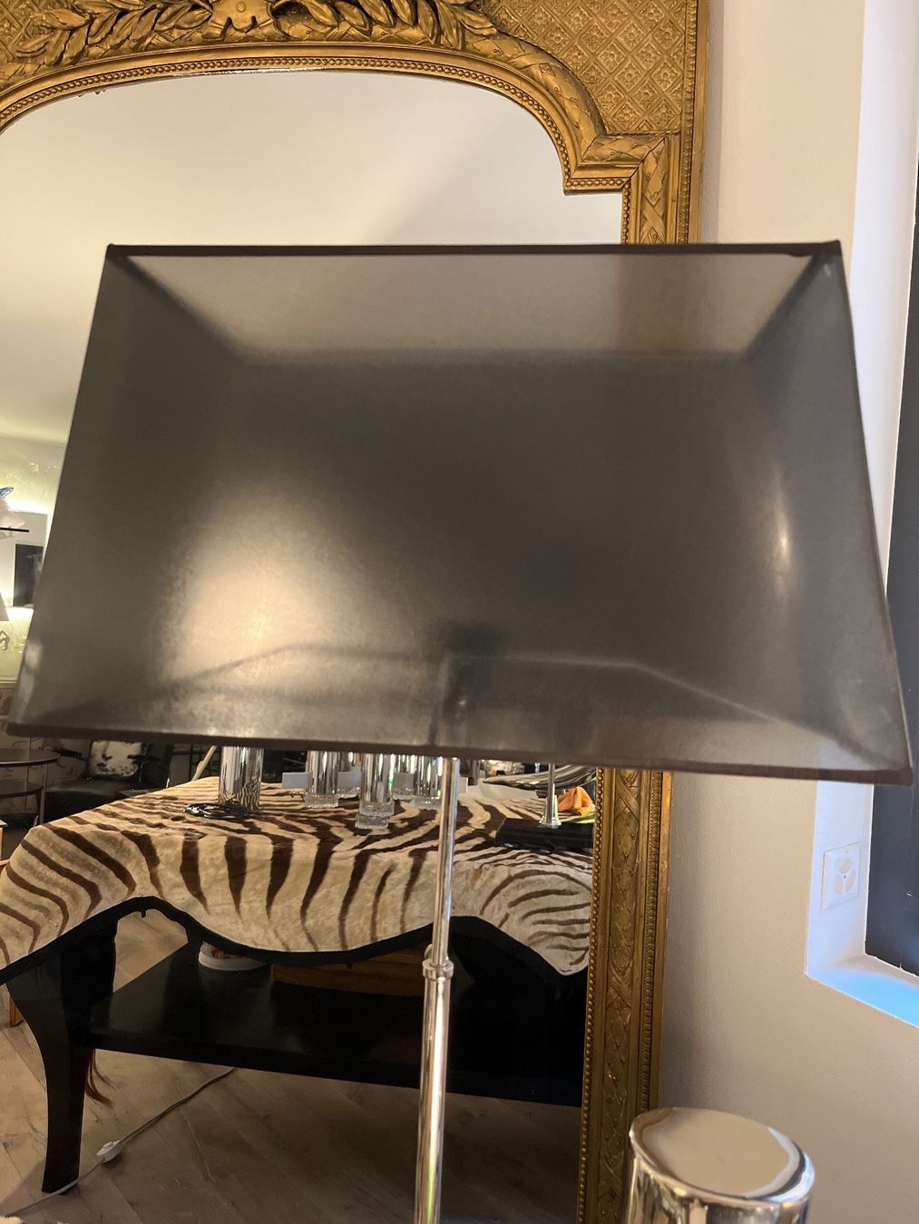 Eichholtz Lampade: Grosse Designer Tischlampe von Eichholtz 85 cm – Usato da Wald ZH venduto da mo-zart 4