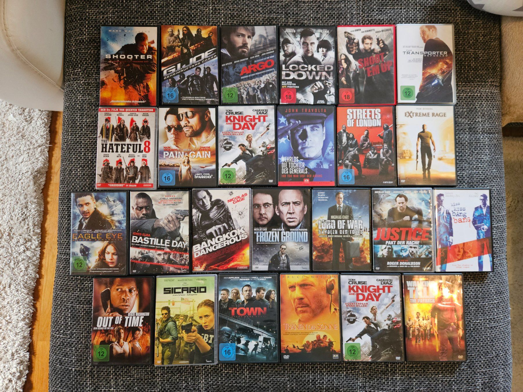 Alle DVDs: Dvd Action Filme 25stk – Gebraucht aus Blankenburg von kat_hx7f