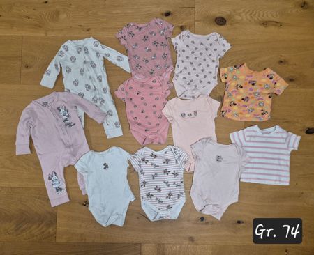 Baby Kleider Set Gr. 74 Disney Minnie Maus
