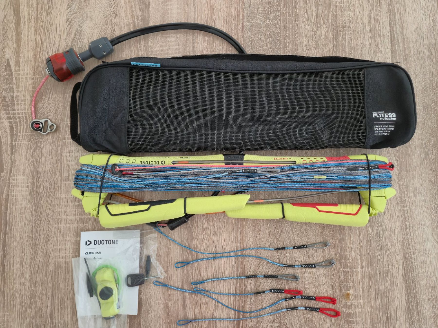 Duotone Aquilone: Duotone Click Bar M 22-24m - neuwertig – Usato da Zürich venduto da MiranU