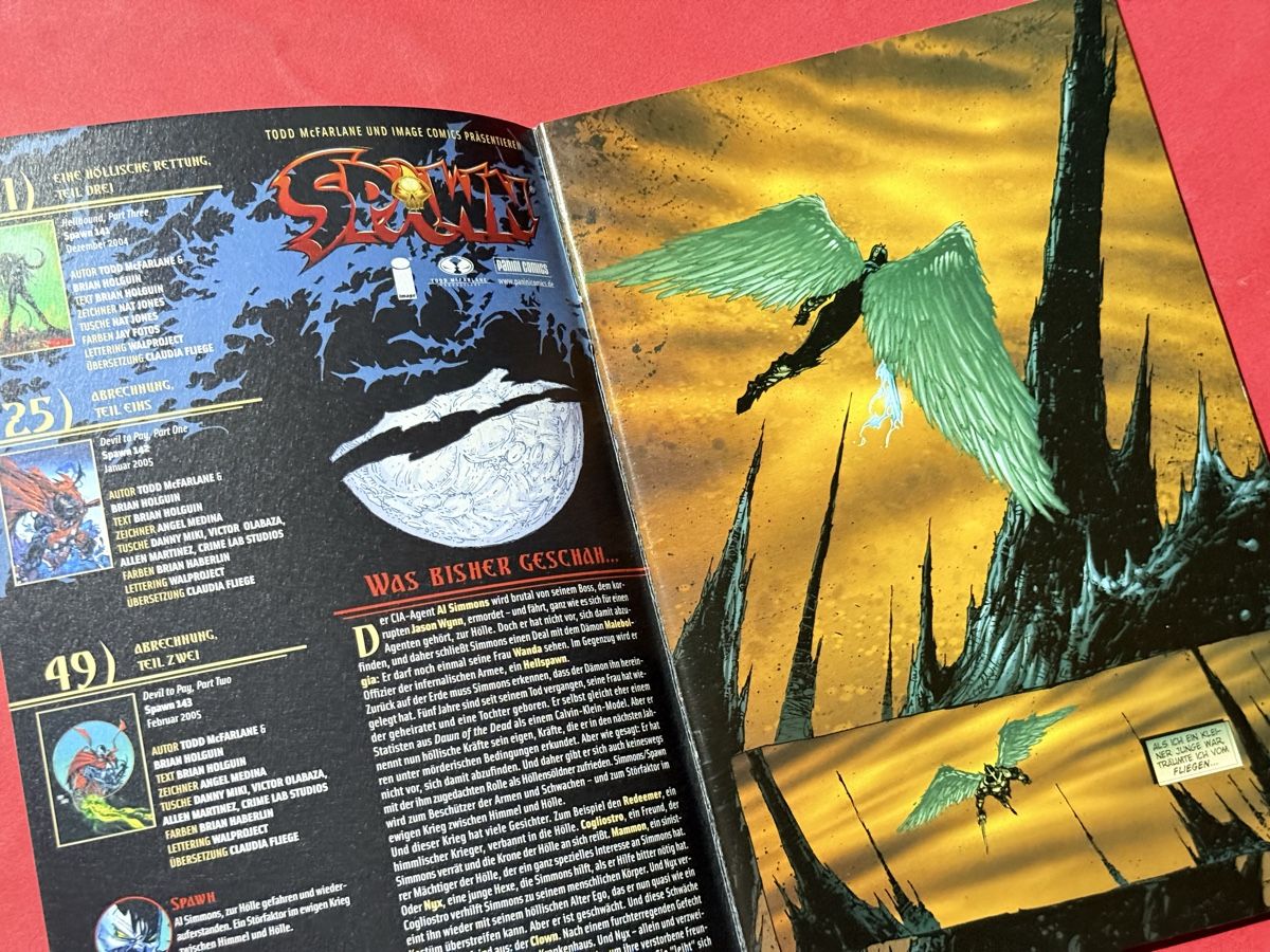 Comics: Spawn Comic #73, Todd McFarlane, Z1! – Neu und originalverpackt aus Zuerich von SonderArt-Wertgut 2