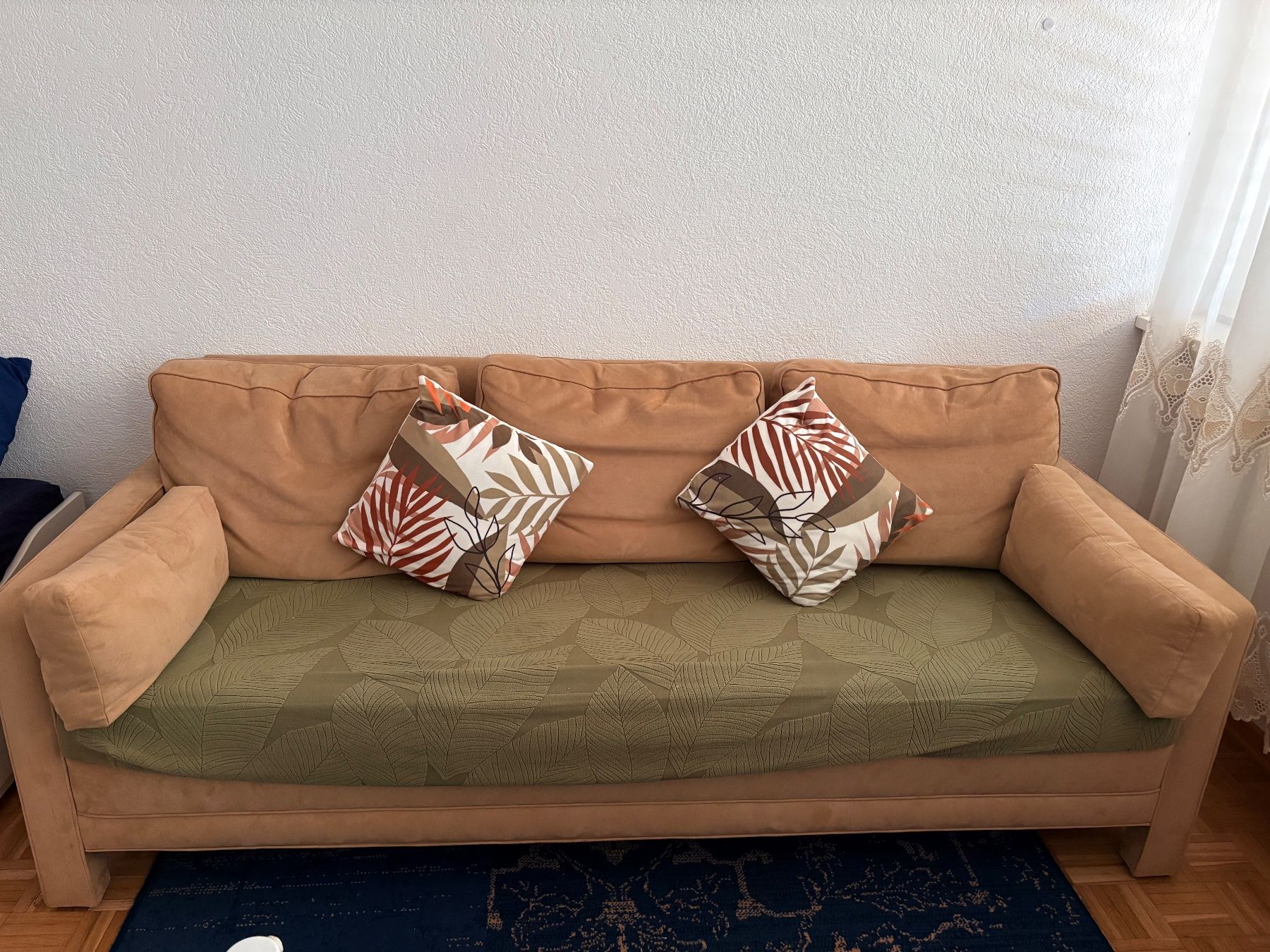 Sofas: Sofa beige 3-seater used condition – Gebraucht aus Birsfelden von qud_2wgd 9