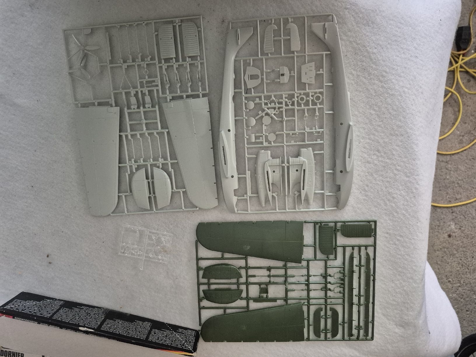 Kit di modellismo & Modellini statici: Matchbox Dornier Do 18 G-1/V-2/D-2 1:72 plastic model kit – Usato da Wald ZH venduto da recher67 2