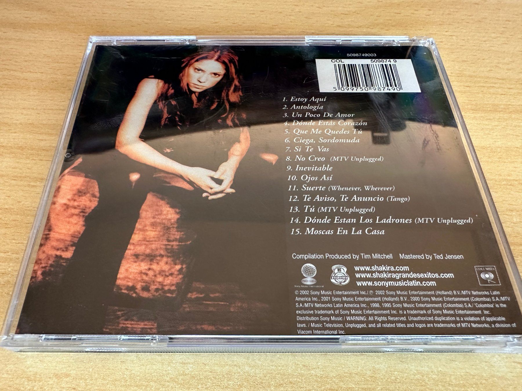CD: Shakira – Grandes Exitos – Usato da Rikon im Tösstal venduto da Alpenmutz 1