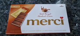 Merci Edel-Nougat Schokolade 112g neu ungeöffnet